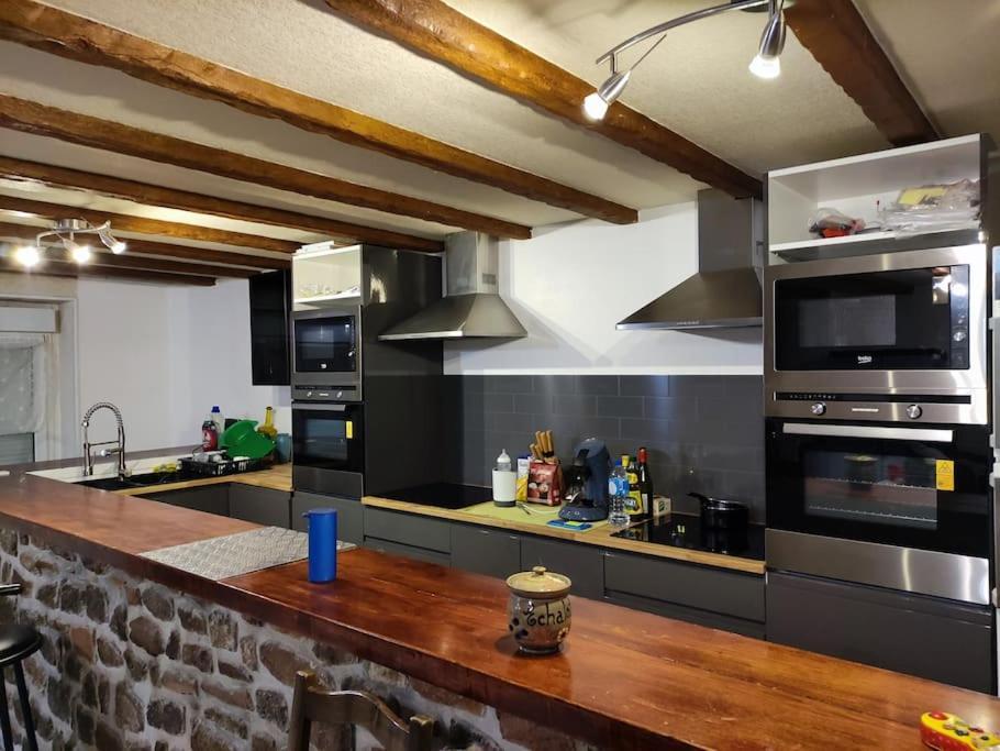 Maison A Cote De La Mer Flamanville Bagian luar foto
