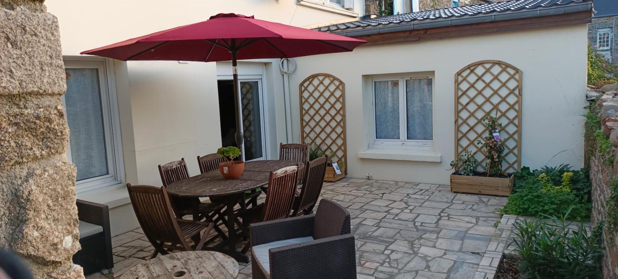 Maison A Cote De La Mer Flamanville Bagian luar foto